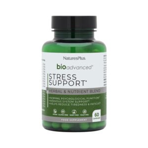 Nature's Plus Bio-Advanced Stress Support capsule bottle