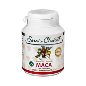 Sara's Choice Organic Maca 3 Root Capsules